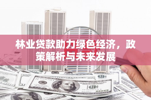 曾都林业贷款助力绿色经济，政策解析与未来发展