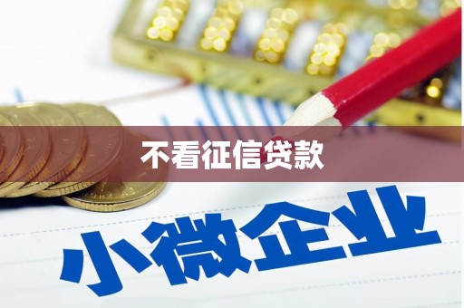 乐昌不看征信贷款