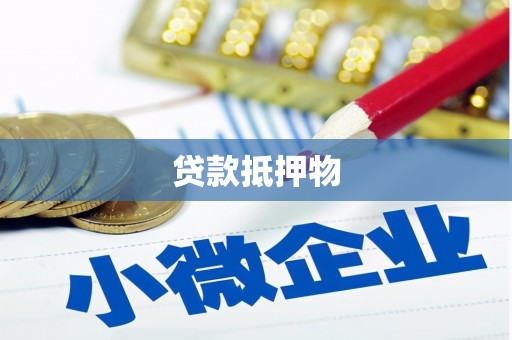 滁州贷款抵押物