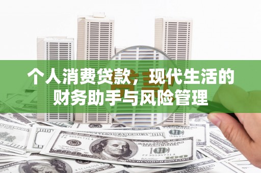 郊区个人消费贷款，现代生活的财务助手与风险管理