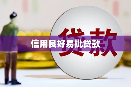 公安信用良好易批贷款