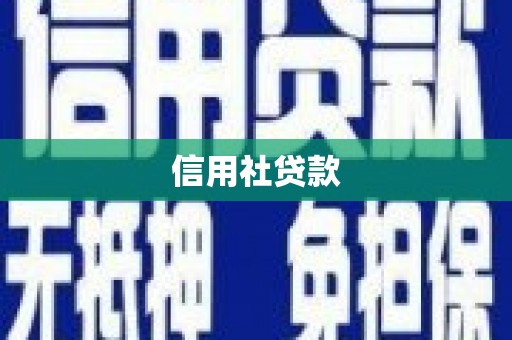 呼图壁信用社贷款