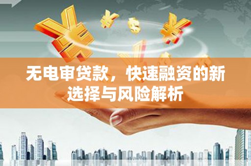 宾川无电审贷款，快速融资的新选择与风险解析