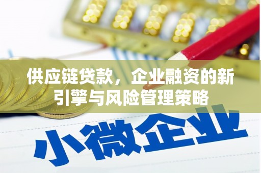 召陵供应链贷款，企业融资的新引擎与风险管理策略