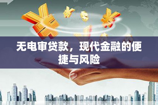 荣县无电审贷款，现代金融的便捷与风险
