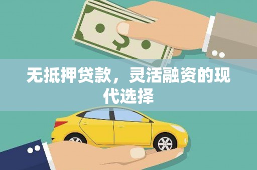 舞阳无抵押贷款，灵活融资的现代选择