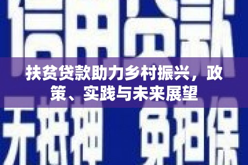 桐乡扶贫贷款助力乡村振兴，政策、实践与未来展望