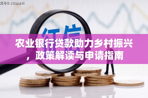 莎车农业银行贷款助力乡村振兴，政策解读与申请指南