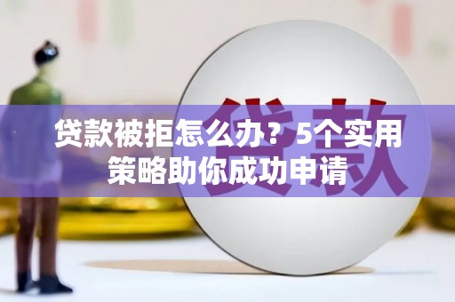 西夏贷款被拒怎么办？5个实用策略助你成功申请