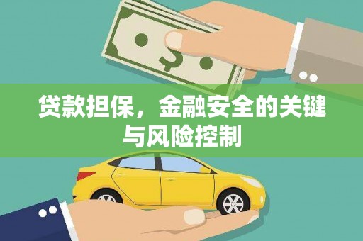 鸡东贷款担保，金融安全的关键与风险控制